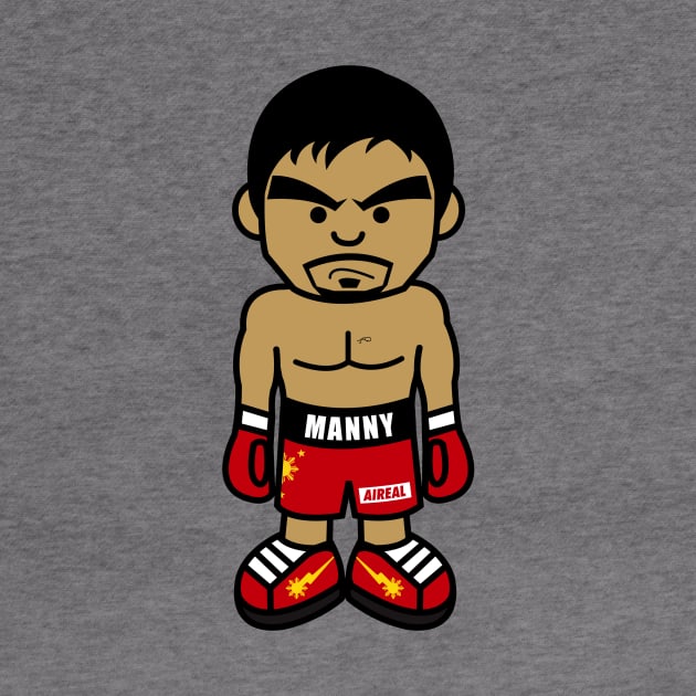 Angry Pacquiao Cartoon by AiReal Apparel by airealapparel